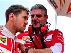 Себастьян Феттель и Маурицио Арривабене