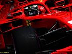 Кими Райкконен за рулём Ferrari на трассе в Хоккенхайме