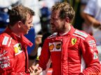 Кими Райкконен и Себастьян Феттель