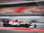 Кими Райкконен за рулём Alfa Romeo C38 на тестах в Барселоне