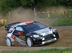Кими Райкконен за рулём Citroen DS3 WRC на трассе Rally of Germany, 2011 год