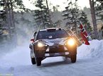 Кими Райкконен за рулём Citroen DS3 WRC на трассе Rally of Sweden, 2011 год