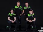 Кими Райкконен и его команда Kawasaki Racing, фото пресс-службы команды