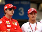 Кими Райкконен (слева) и Хейкки Ковалайнен