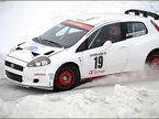 Кими Райкконен на трассе Arctic Lapland Rally