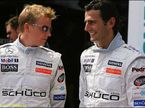 Педро де ла Роса и Кими Райкконен в 2006-м году