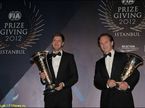 Себастьян Феттель и Кристиан Хорнер на вручении наград FIA
