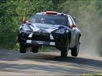 Кими Райкконен на трассе Rallly of Finland в Ювяскюля, 2011 год