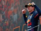 Макс Ферстаппен на подиуме на Red Bull Ring, фото XPB