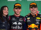 Ханна Шмитц, Пьер Гасли и Макс Ферстаппен