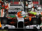 В среду команда Force India отрабатывала пит-стопы
