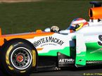 Пол ди Реста за рулём новой машины Force India