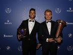 Даниэль Риккардо и Нико Росберг на гала-церемонии FIA в Вене