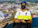 Даниэль Риккардо на пресс-конференции FIA в Сочи