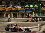 Ландо Норрис на трассе Гран При Абу-Даби