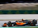 Ландо Норрис за рулём McLaren MCL36, фото пресс-службы команды