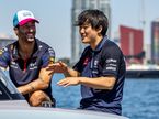 Даниэль Риккардо и Юки Цунода, фото пресс-службы Red Bull