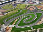 Вид на строящийся картодром с высоты птичьего полёта, фото пресс-службы автодрома в Сильверстоуне