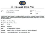 Решение стюардов о наказании команды Toro Rosso