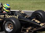Бруно Сенна за рулем Lotus 98T