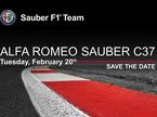 Дата презентации Sauber C37