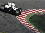 Sauber на тестах в Барселоне