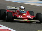 Джоди Шектер за рулём Ferrari 312 T4, 2010 год
