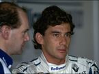 Эдриан Ньюи и Айртон Сенна