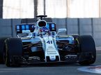 Сергей Сироткин за рулём Williams на тестах в Абу-Даби