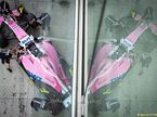 Машина Racing Point Force India на Гран При Абу-Даби, 2018 год