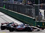 Гонщики Haas на трассе Гран При Азербайджана