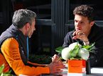 Андреа Стелла, руководитель команды McLaren, и Ландо Норрис