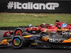 Машины McLaren и Ferrari на трассе в Монце, фото XPB