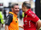 Андреа Стелла и Диего Иоверно, спортивный директор Ferrari, фото XPB