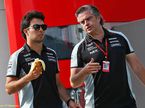 Серхио Перес и Энди Стивенсон