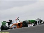 Адриан Сутил на трассе Гран При Германии