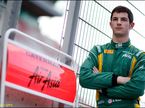 Александер Росси на тестах GP2 в Барселоне