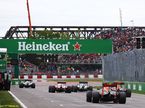 Реклама Heineken на трассе Гран При Канады