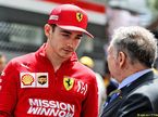 Шарль Леклер и Жан Тодт, президент FIA