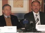 Жан Тодт и Рафаэль Мусаев на пресс-конференции