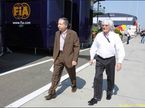 Президент FIA Жан Тодт и Берни Экклстоун