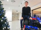 Александер Элбон на базе Toro Rosso в Фаэнце