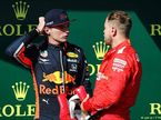 Макс Ферстаппен и Себастьян Феттель