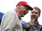 Ники Лауда и Себастьян Феттель, 2013 год