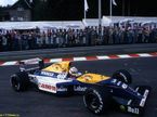 Найджел Мэнселл за рулём Williams FW14B на Гран При Бельгии 1992 года