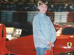 Юный Себастьян Феттель в Музее Ferrari, 1997 год, фото из социальных сетей