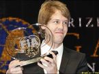 Себастьян Феттель на церемонии награждения FIA в Монако