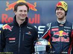 Кристиан Хорнер и Себастьян Феттель