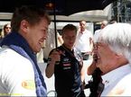 Себастьян Феттель и Берни Экклстоун