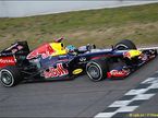 Себастьян Феттель за рулем RB8 на тестах в Барселоне